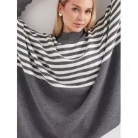 Big Dart Pullover 'Pullover' grigio