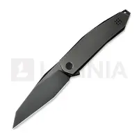 We Knife Coltello pieghevole Tally, Gray Titanium, Polished