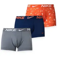 Nike Underwear Boxer 'ESSENTIAL' navy / grigio / arancione / bianco