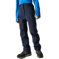 Regatta Kids Unisex Softshell Trousers Pantaloni sintetici Bambini (11-12 Years, blu)