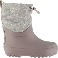 Wheat Stivale di gomma 'Drizzle' crema / grigio / rosa antico