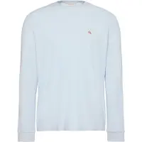 Calvin Klein Ls Waffle Badge Crewnetee Plein Air Taglia: M | Maglie a manica lunga Outlet | Uomo