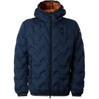 Blauer.USA giubotto in piuma piery blu interno marrone | Taglia S