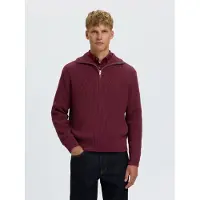 Selected Pullover 'SLHDRY' rosso rubino