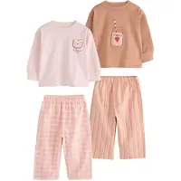 Next Pigiama mandarino / arancione chiaro / rosé / rosso