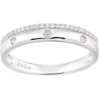Diamant L'Eternel Anello argento