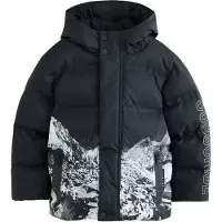 Next Giacca invernale nero / offwhite