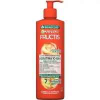 Garnier Fructis Keratina 10-En-1 Crema Sin Aclarado 400ml