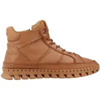 Carmela per donna. 16270801-CAMEL Stivaletti in pelle 162708 marrone (39), Basso, Cerniera, Casual