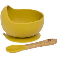 Interbaby Insi001 Ciotola In Bpa+cucchiaio Silicone