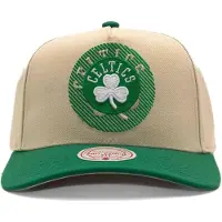 Mitchell & ness Cappello da baseball 'Gorra off white celtics tilted pro snapback' écru