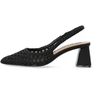 Bianco Biamaralyn Intrecciato Slingback
