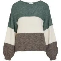 Vila Vimarley Scollo A Barchetta Pullover A Maglia