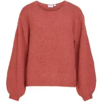Vila Vimarley Scollo A Barchetta Pullover A Maglia