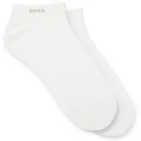 BOSS Calzino grigio / bianco
