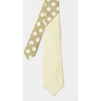 Paul Smith Men Tie Polka Lemon Yellow Taglia: 8 | Cravatte Outlet | Uomo | Giallo