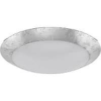 Eglo Plafoniera LED Montenovo Bianco, argento 98024