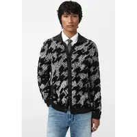 John Varvatos Venosa Jacket Black White Taglia: XL | Cardigan Outlet | Uomo | Nero