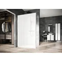 Ravak Schermo doccia per porta doccia NPSS - 90 Nexty 90 cm colore telaio alluminio decoro vetro chiaro
