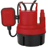Worgrip Pompa sommergibile per acqua pulita, 250W, colore rosso. Marca: Rot. Taglia unica
