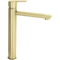 Deante Rubinetto da lavabo in ottone dorato alto - Eco Design