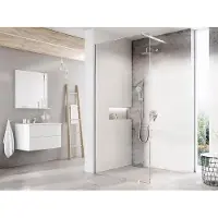 Ravak Walk In Walk-In 160 cm colore telaio cromo vetro arredamento vetro chiaro GW9WS0C0SZ1