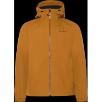 Didriksons Dario Jacket 2 Giacca antipioggia Uomo (S, marrone/arancione)