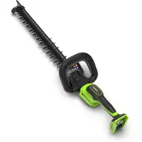 Greenworks Potatore elettrico a batteria G24HT2002D, 24V, lunghezza di taglio 51 cm