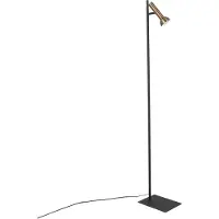 Mexlite Lampada da terra - bronzo nero - Kora - metallo - lampada di design - GU10 - 4731BR -