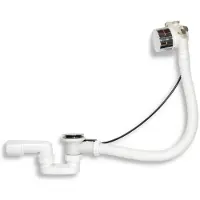 Novaservis Accessori - Set di scarico e troppopieno per vasca da bagno con riempimento, cromato 488,0