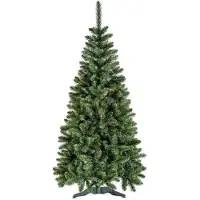Sonic Albero di pino artificiale con supporto 220 cm Albero di Natale verde