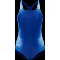 Speedo Women's Print Medalist Swimsuit Costume intero Donna (46, blu)