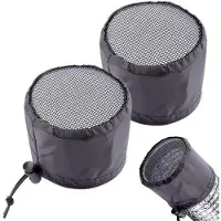 OEM Filtro per ambienti interni/serre - Confezione da 2 pezzi - Filtro per condotti - Ideale per impianti di riscaldamento interni - Perfetto per le piante - Facile da pulire