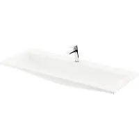Ravak Lavabo per mobile Clear marble white 1000 x 120 x 380 mm XJJ01110000