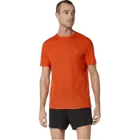 Asics Metarun S/S Top Maglia da corsa Uomo (L, rosso)