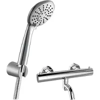 Sonstige Verlage Set vasca Mereo con miscelatore termostatico - BTV01N