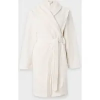 Hunkemoller Accappatoio corto bianco naturale