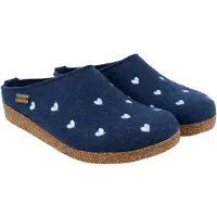 Iesse Schuh Women's Grizzly Cuoricini Pantofole Donna (37, blu)