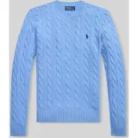 Ralph Lauren per donna. 211971865004 Maglione in lana e cashmere blu (XXL), Casual, Manica lunga