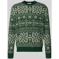 Selected Maglione Girocollo Uomini Verde S