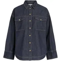 Vila Oversize Camicia Di Jeans