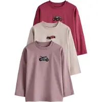 Next Maglietta greige / malva / rosa scuro / nero