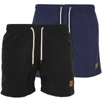 Urban Classics Pantaloncini da bagno navy / nero