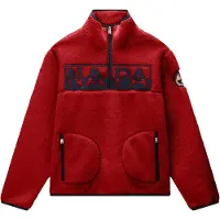 Napapijri Pullover 'ARCHIVE' marino / rosso