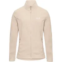 Jack Wolfskin Women's Taunus 100 Fullzip Giacca in pile Donna (XS, beige)