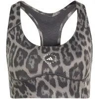 Adidas By Stella Mccartney Reggiseno sportivo 'PrimeLiftImpact' antracite / pietra / bianco