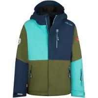TROLLKIDS Kid's Hallingdal Jacket Giacca invernale Bambini (122, variopinto)