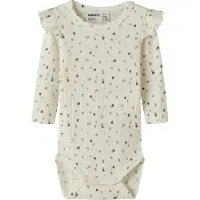 Name it Tutina / body per bambino 'NBFWomi' oliva / verde pastello / malva / bianco lana