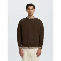 Selected Felpa Uomini Marrone L