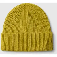 Selected Cappello Uomini Giallo ONE SIZE